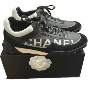 CHANEL 2019 KARL LAGERFELD COLLECTION Calfskin Mesh Lycra Womens